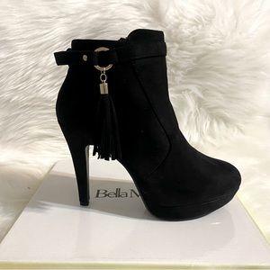 Black High heel booty Black 9 for woman